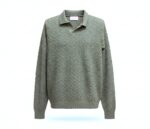 Cable-Knit Polo Sweater - Image 3