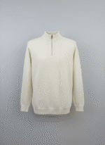 Snowfall Ribbed Half-Zip Sweater - Image 2