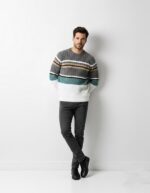 Block Cable Knit Sweater [ UNISEX ]