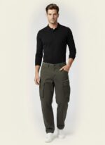 Olive Green Utilitarian Cargo - Image 3